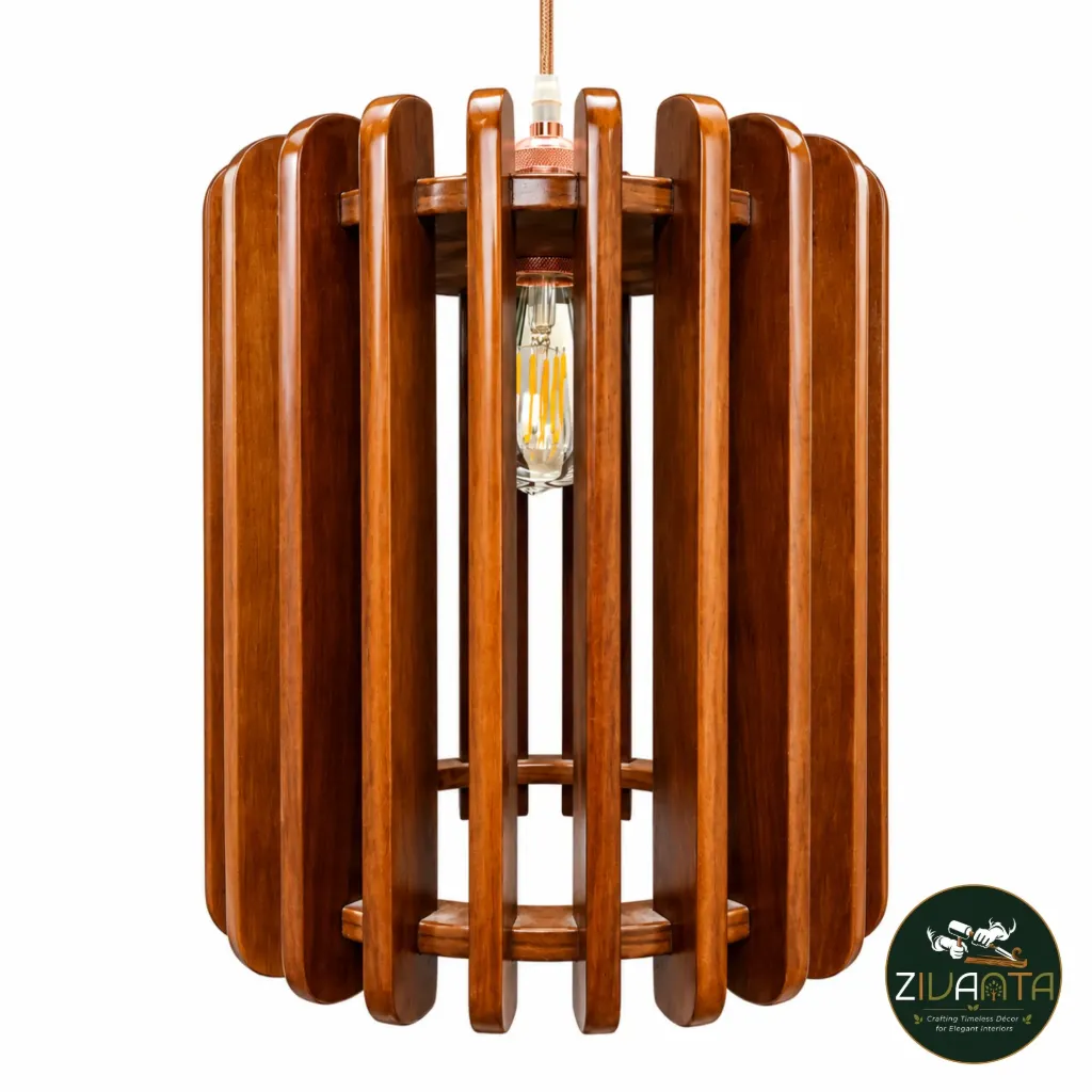 [ZIVWOO20] Wooden RIB Harmony Pendant Lamp