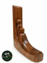 TEAK WOOD BOOKEND HOLDER
